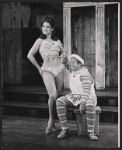 Jerry Lester and unidentified in the 1964 national tour of A Funny Thing Happened on the Way to the Forum