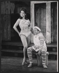 Jerry Lester and unidentified in the 1964 national touring stage production A Funny Thing Happened on the Way to the Forum