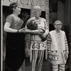 Paul Hartman, Arnold Stang and unidentified in the 1964 national tour of A Funny Thing Happened on the Way to the Forum