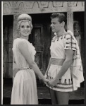 Donna McKechnie and unidentified in the 1964 national tour of A Funny Thing Happened on the Way to the Forum