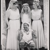 Jerry Lester [kneeling] Arnold Stang, Donna McKechnie and unidentified in the 1964 national tour of A Funny Thing Happened on the Way to the Forum