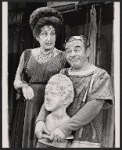 Lizabeth Pritchett and Mort Marshall in the 1972 Broadway revival of A Funny Thing Happened on the Way to the Forum