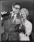 Tom Ewell and Jan Sterling in the 1959 tour of the stage production The Gazebo