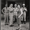 Roscoe Lee Browne, William Bendix, Dolores Sutton and unidentified others in the stage production General Seeger