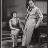 Dolores Sutton and Roscoe Lee Browne in the stage production General Seeger