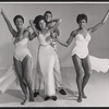 Rosalind Cash, Rawn Spearman, Thelma Oliver and unidentified [left] in the stage production Get On Board the Jazz Train