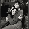 Ayn Ruymen and Maureen Stapleton in the stage production The Gingerbread Lady