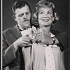Pat Hingle and Betty Garrett in the stage production A Girl Could Get Lucky