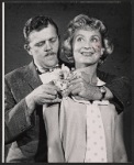 Pat Hingle and Betty Garrett in the stage production A Girl Could Get Lucky