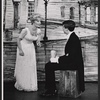 Florence Henderson and Sean Scully in the stage production The Girl Who Came to Supper