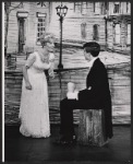 Florence Henderson and Sean Scully in the stage production The Girl Who Came to Supper