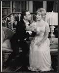 Jose Ferrer and Florence Henderson in the stage production The Girl Who Came to Supper