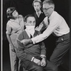 Imogene Coca, King Donovan, Dorothy Gish, and director Bretaigne Windust in rehearsal for the stage production The Girls in 509