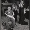 King Donovan, Imogene Coca, and Peggy Wood in the stage production The Girls in 509