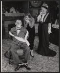 King Donovan, Imogene Coca, and Peggy Wood in the stage production The Girls in 509