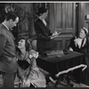 King Donovan, Imogene Coca, Laurinda Barrett, and Peggy Wood in the stage production The Girls in 509