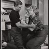 Pat Hingle and Shelley Winters in the stage production Girls of Summer