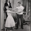Pat Hingle, Lenka Peterson, and George Peppard in the stage production Girls of Summer