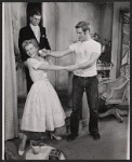 Pat Hingle, Lenka Peterson, and George Peppard in the stage production Girls of Summer