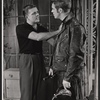 Pat Hingle and George Peppard in the stage production Girls of Summer