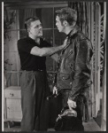Pat Hingle and George Peppard in the stage production Girls of Summer