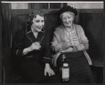 Fay Compton and Maureen Delany in the stage production God and Kate Murphy