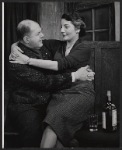 John McGiver and Pauline Flanagan in the stage production God and Kate Murphy