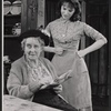 Maureen Delany and Lois Nettleton in the stage production God and Kate Murphy