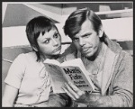 Ann Hodapp and Bill Hinnant in the stage production God Bless Coney