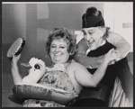 Marcia Lewis and William Francis in the stage production God Bless Coney