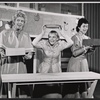 Jane Connell [center] and unidentified others in the stage production The Golden Apple