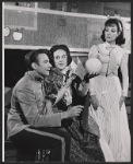 Steve Elmore [left], Jan McArt [right] and unidentified [center] in the stage production The Golden Apple