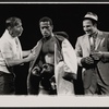 Sammy Davis, Jr. (center) and unidentified actors in the stage production Golden Boy.