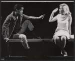Sammy Davis, Jr. and Paula Wayne in the stage production Golden Boy
