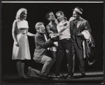 Paula Wayne, Sammy Davis, Jr., and unidentified actors in the stage production Golden Boy