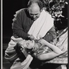 Paul Mann and Viveca Lindfors in the stage production The Golden Six