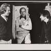 Composer Peter Link, playwright Neil Simon, and unidentified man in rehearsal for the stage production The Good Doctor