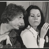 Rene Auberjonois and Marsha Mason in rehearsal for the stage production The Good Doctor