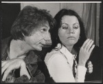 Rene Auberjonois and Marsha Mason in rehearsal for the stage production The Good Doctor