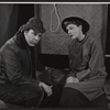 Albert Salmi and Uta Hagen in the 1956 Off-Boadway production of The Good Woman of Setzuan