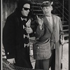 Bob Dishy and Milton Berle in the stage production The Goodbye People