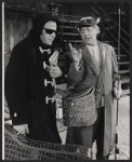 Bob Dishy and Milton Berle in the stage production The Goodbye People