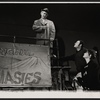 Milton Berle, Bob Dishy, and Brenda Vaccaro in the stage production The Goodbye People