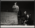 Milton Berle, Bob Dishy, and Brenda Vaccaro in the stage production The Goodbye People