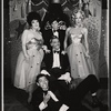 John Neville-Andrews, Sally Willis, Alan Shearman, Ron House and Diz White in the stage production El Grande de Coca Cola