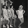 Patricia Douglas, Duffi, Nita Novy and Linda Lyons in the stage production Grease