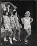 Patricia Douglas, Duffi, Nita Novy and Linda Lyons in the stage production Grease