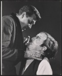 Robert Lansing and Fritz Weaver in the stage production The Great God Brown
