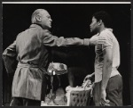 Curt Jurgens and Clarence Williams III in the stage production The Great Indoors