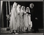 Cecil Kellaway and company in the stage production Greenwillow